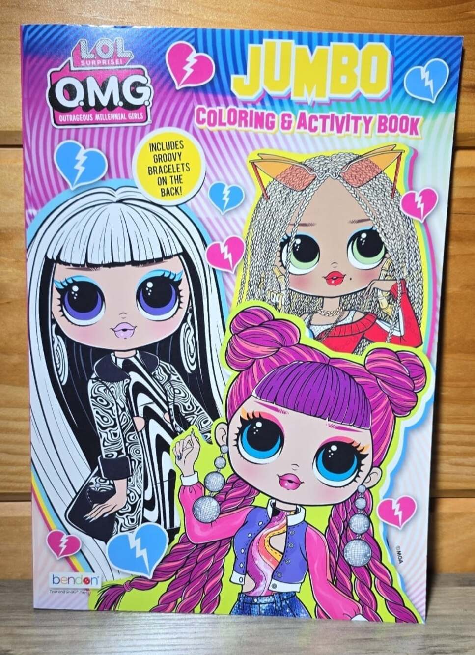 L.O.L. Surprise - Jumbo Coloring & Activity Book Birthday,Christmas ,Gift